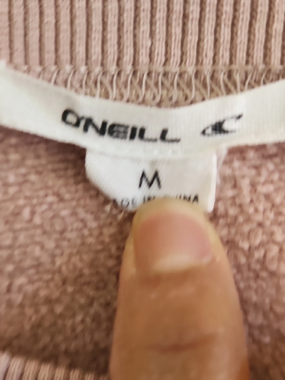 O'Neill Dusty Mauve Surf Skeleton Graphic Sweatshirt - Picture 4 of 5